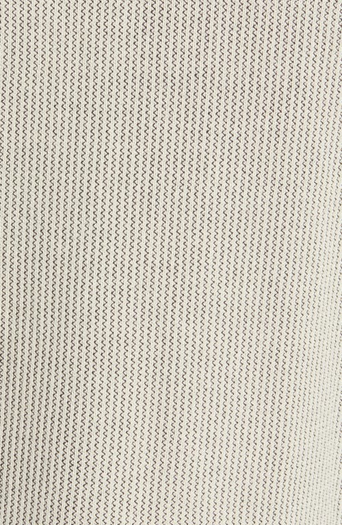 Rag & Bone Harvey Short Sleeve Knit Button-up Camp Shirt In Ivory