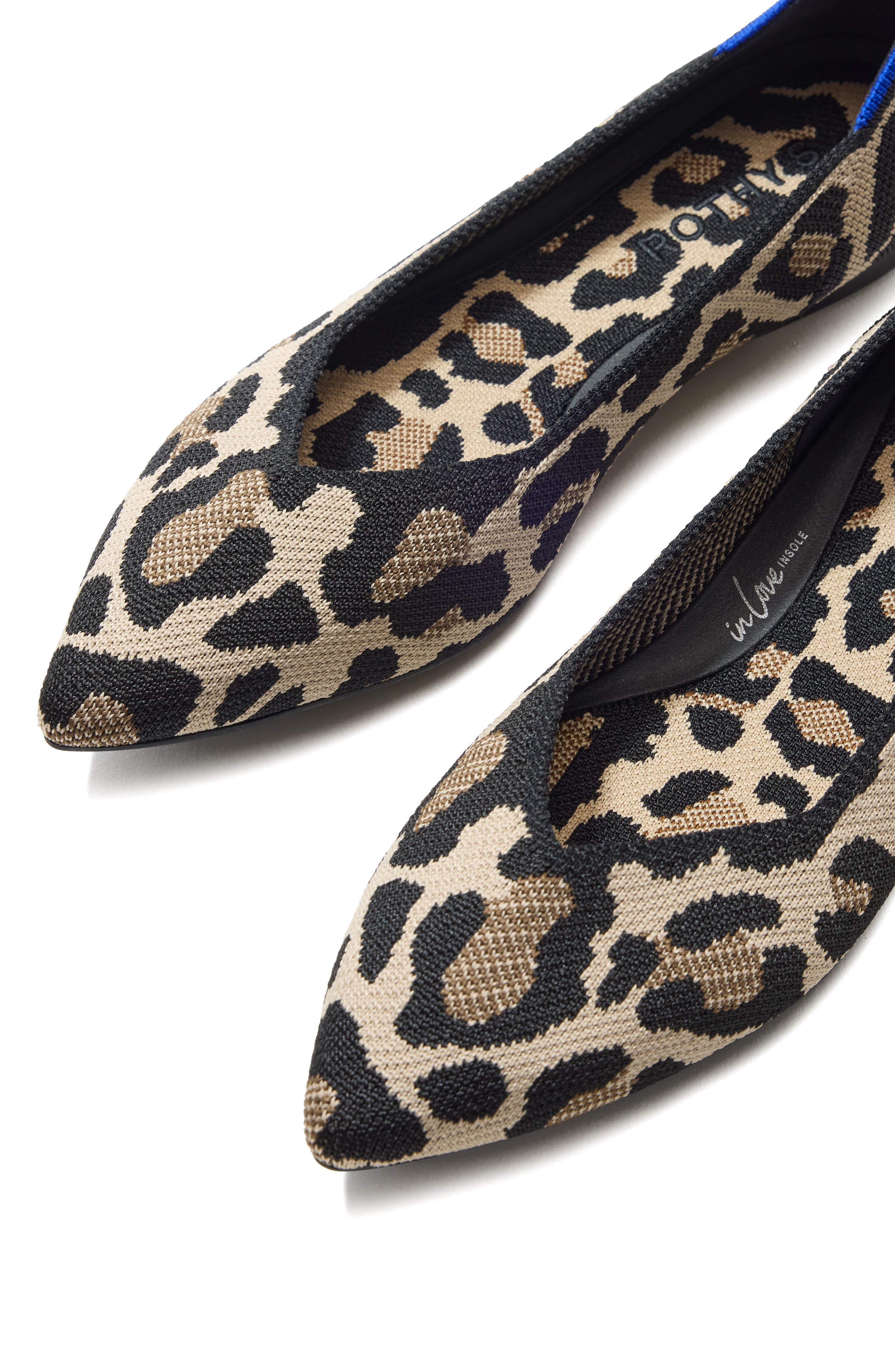 The Point II Pointed Toe Flat, Alternate, color, DESERT CAT