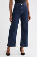 FRAME The Wide High Waist Ankle Wide Leg Jeans