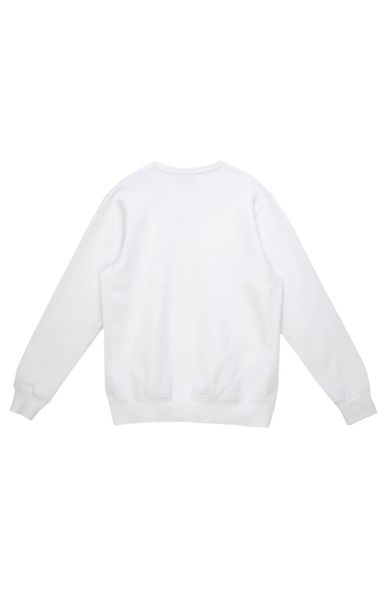 Mitchell & Ness Men's Mitchell & Ness White Miami Dolphins Basic Fleece Pullover Sweatshirt, Alternate, color, White