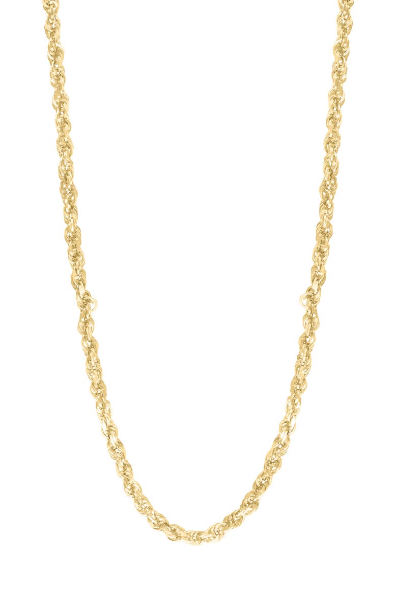 14K Yellow Gold Radiant Gold Collar Necklace, Main, color, Metallic Gold
