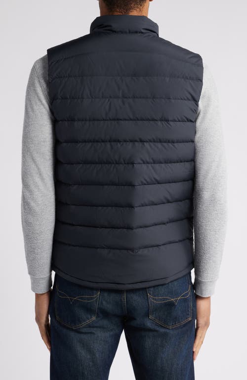 Fjall Raven Fjällräven Greenland Water Resistant Down Vest In Dark Navy