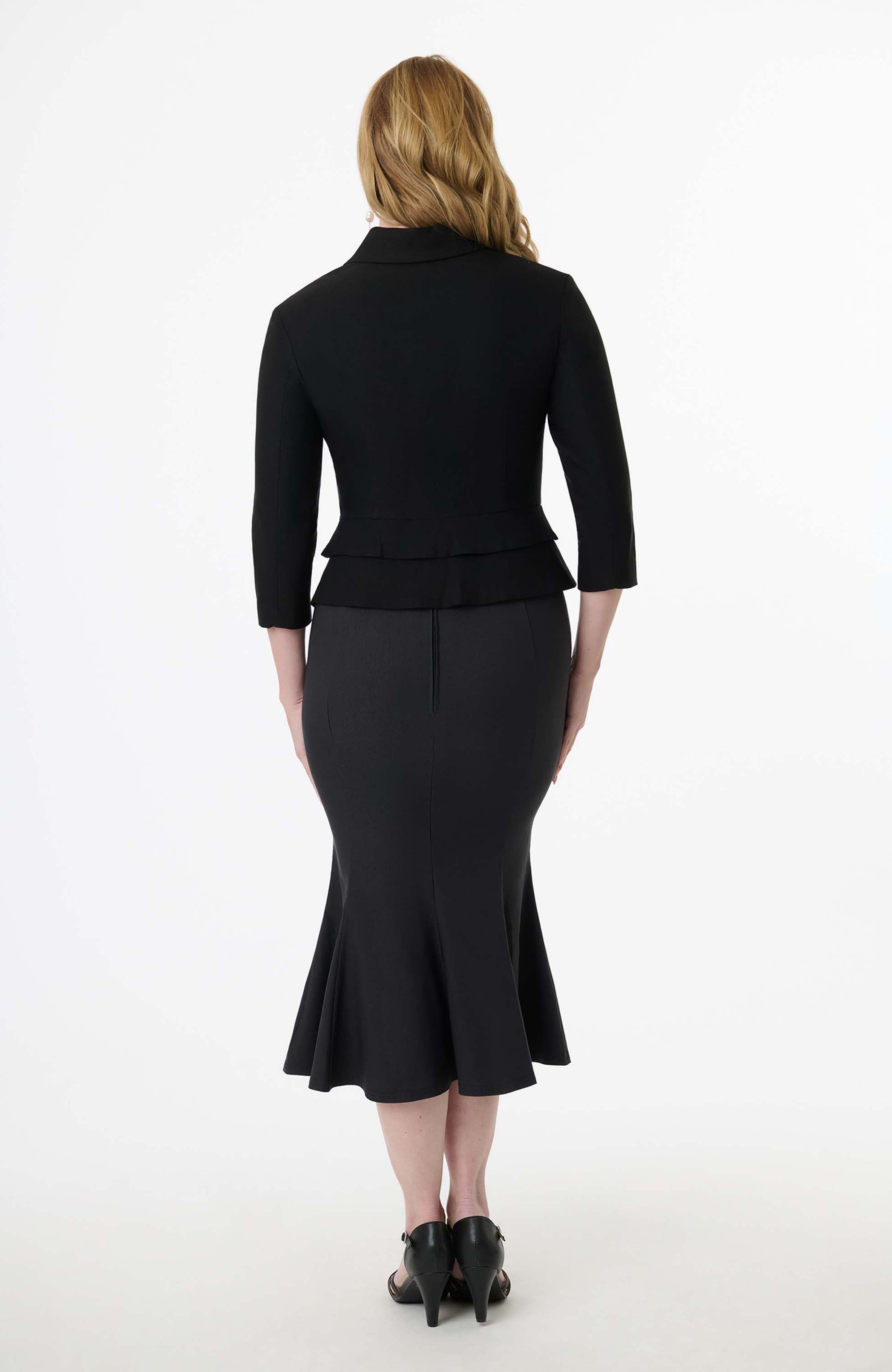 Boucle Trumpet Skirt - image 2