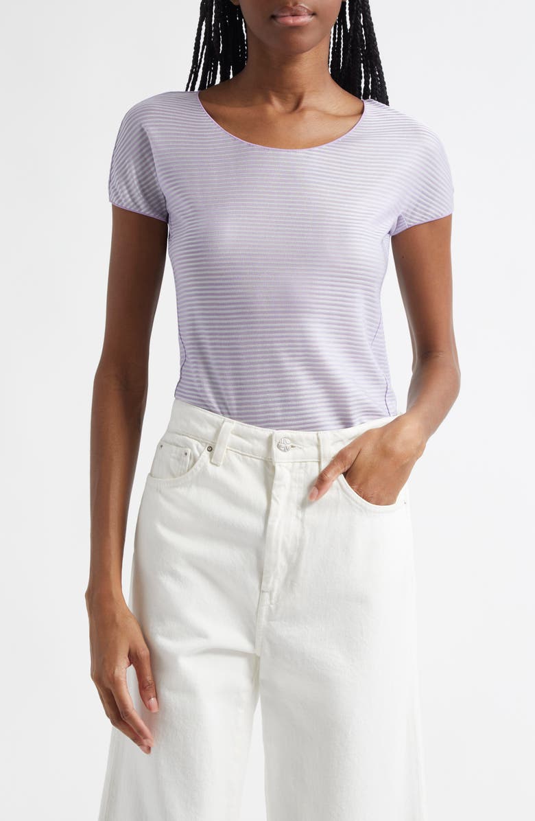 Emporio Armani Stripe T-Shirt, Main, color, 