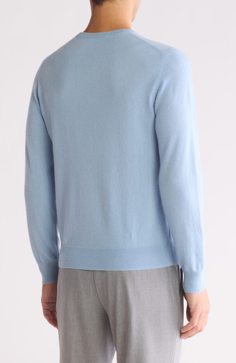 Amicale Crewneck Cashmere Sweater, Alternate, color, Light Blue
