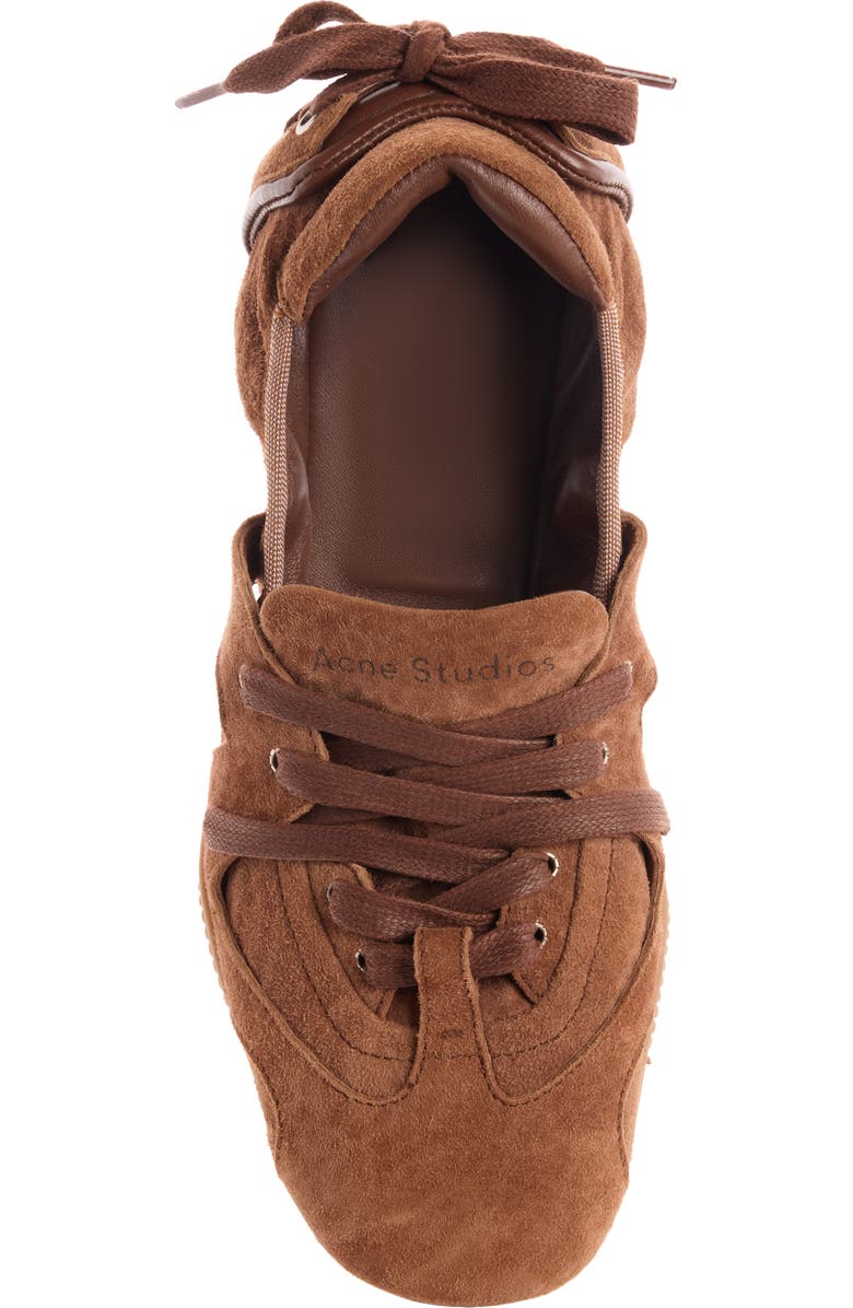 Acne Studios Bilaria Low Top Sneaker, Alternate, color, Brown