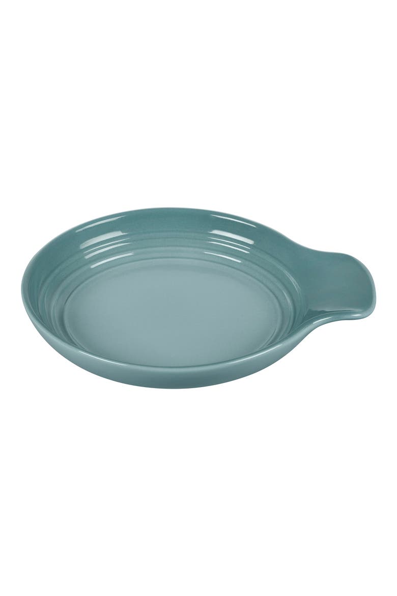 Stoneware Spoon Rest, Main, color, SEA SALT
