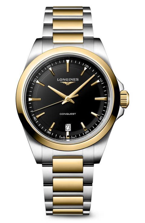 Conquest Bracelet Watch, 38mm
