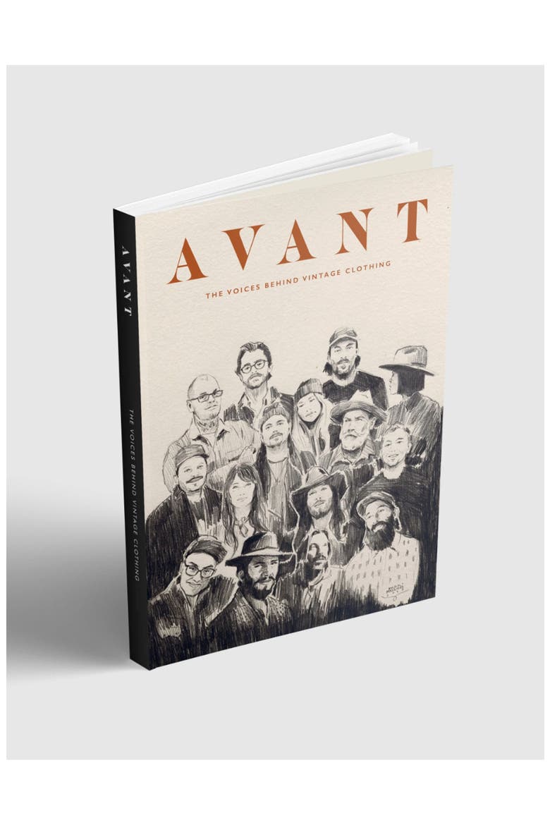 The Voices Behind Vintage Clothing Book, Main, color, White