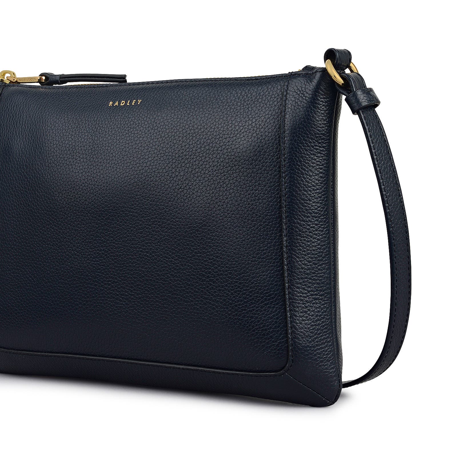 Radley Kew Way Small Ziptop Crossbody Bag, Alternate, color, Ink