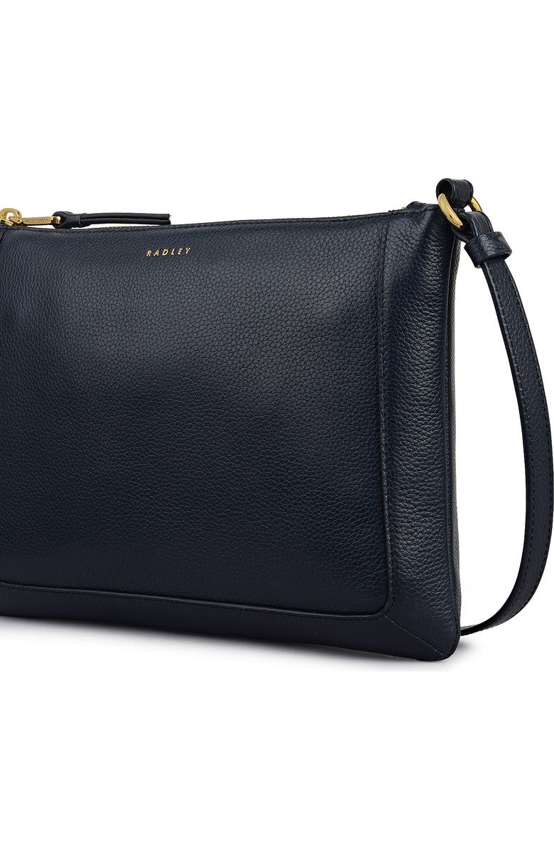 Radley Kew Way Small Ziptop Crossbody Bag, Alternate, color, Ink