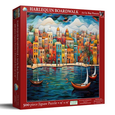 Harlequin Boardwalk 500 piece Jigsaw Puzzle for Adults
