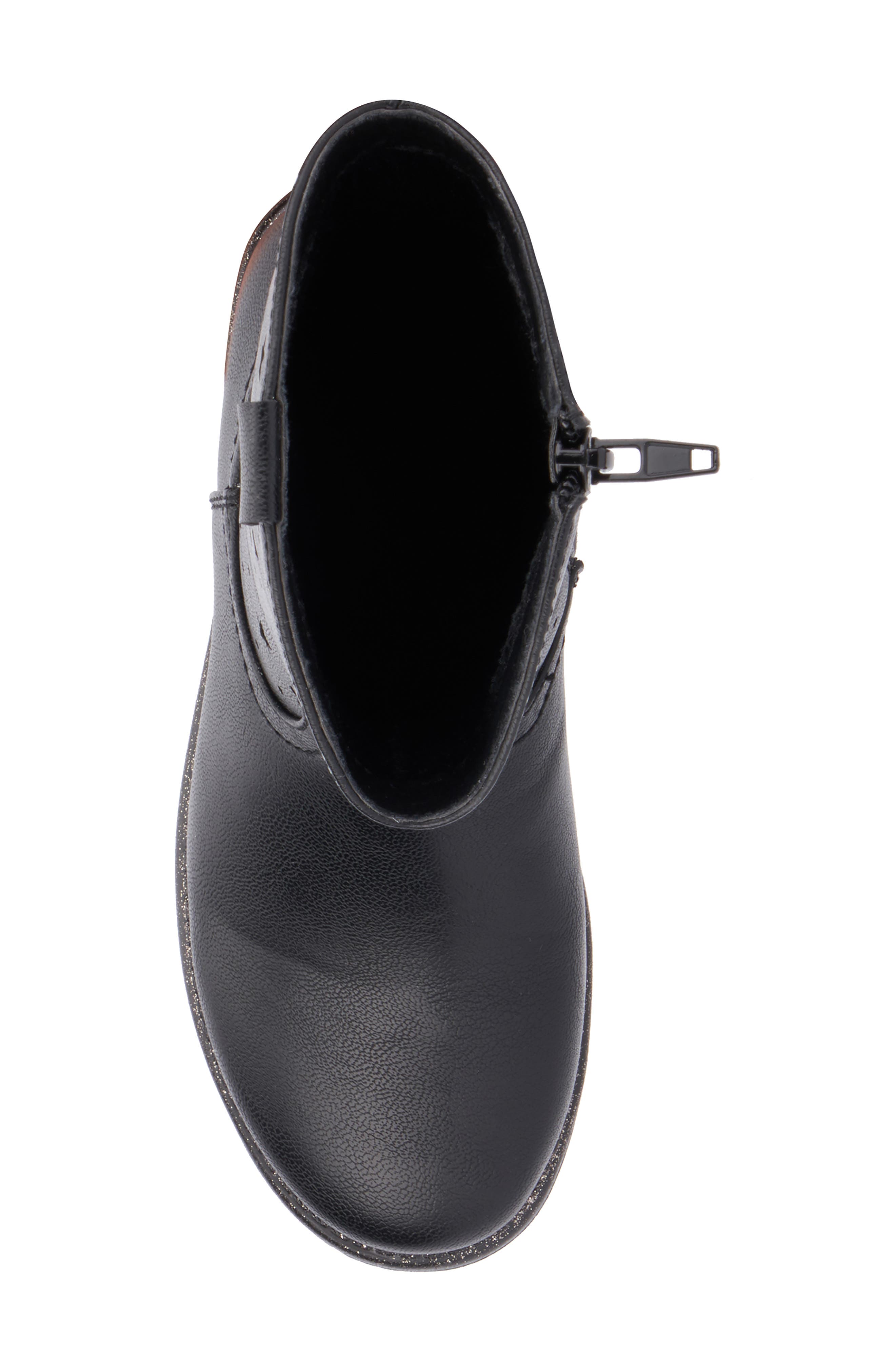 OLIVIA MILLER Kids' Chasing Stars Mid Calf Boot, Alternate, color, Black