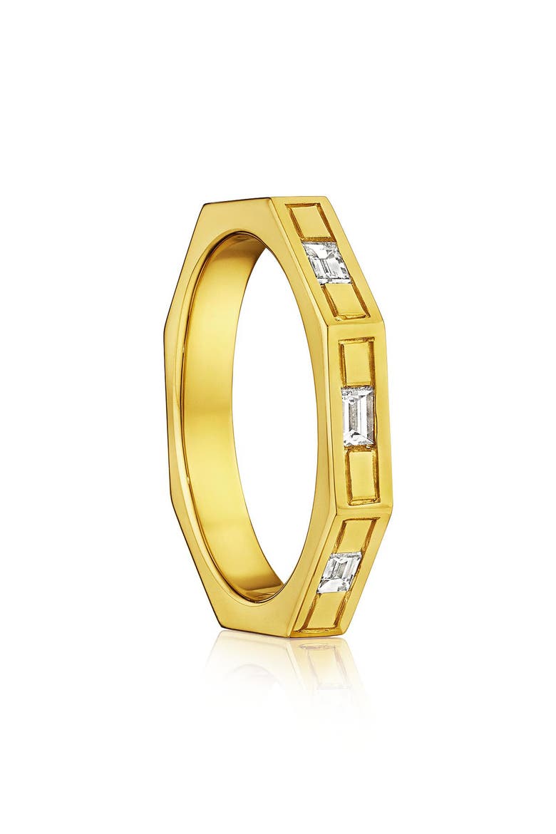 Doudou Diamond Band Ring, Alternate, color, YELLOW GOLD