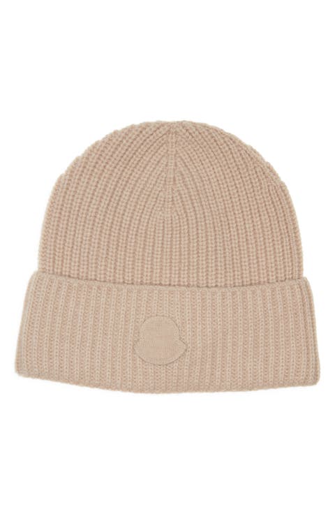 Edit Logo Embroidered Cashmere Beanie