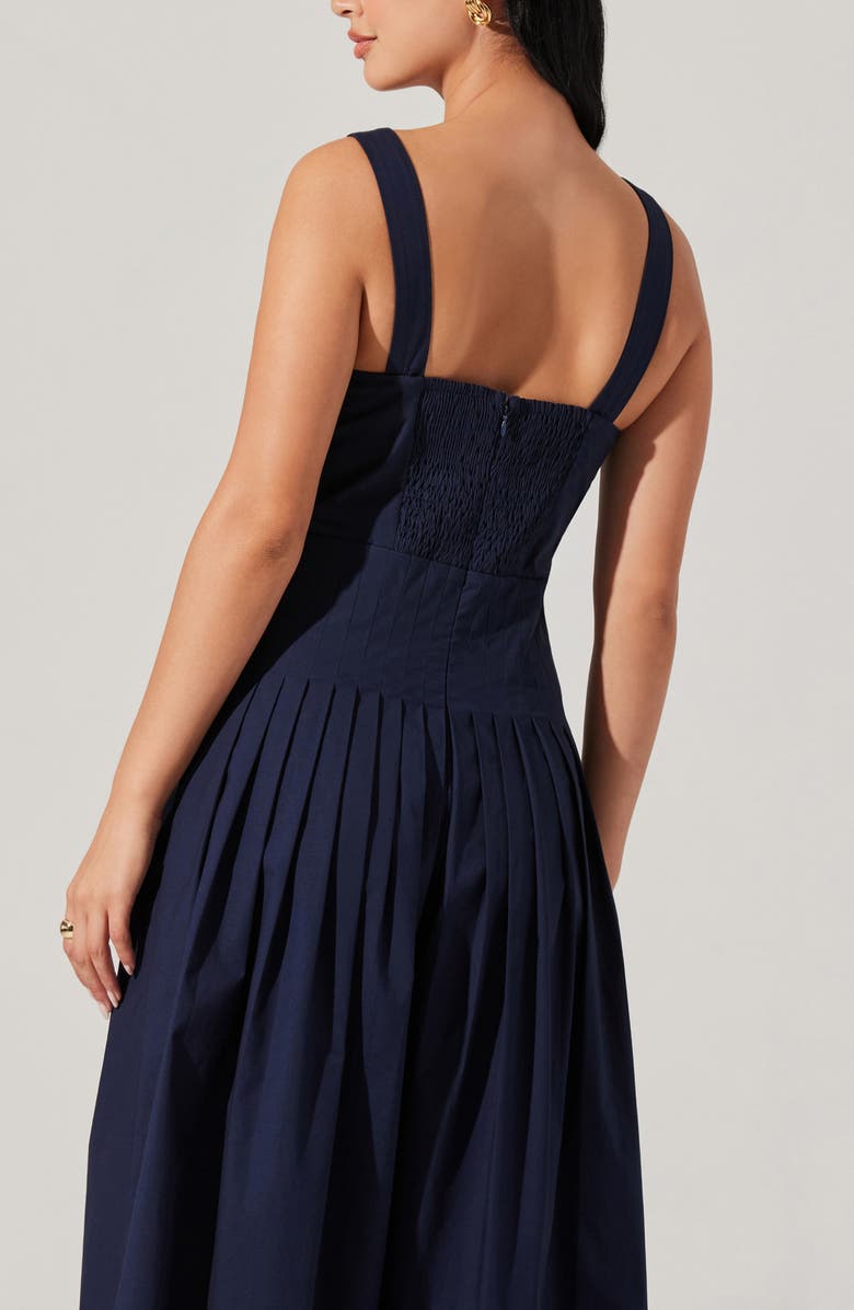 ASTR the Label Aeryn Wide Leg Jumpsuit, Alternate, color, Navy