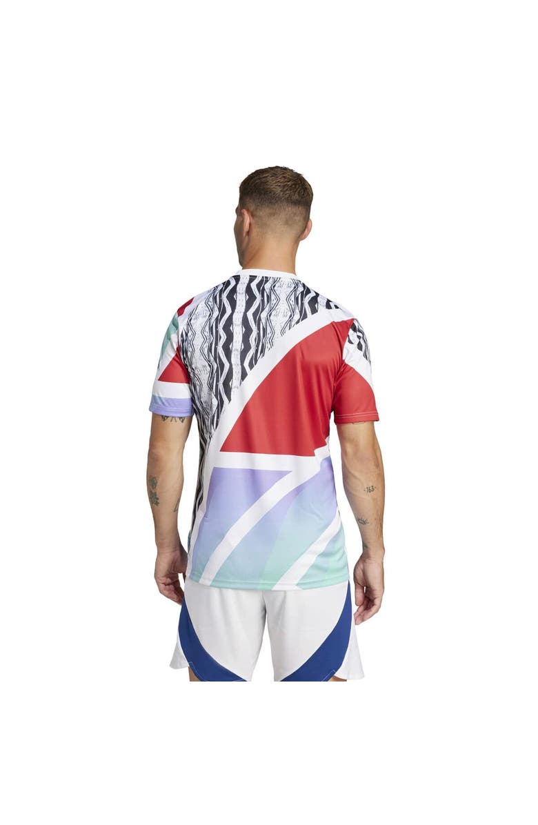 adidas Men's adidas White Arsenal 2024/25 Pre-Match Top, Alternate, color, White