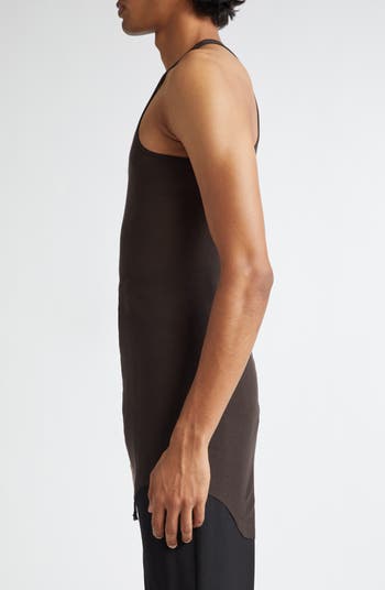 Rick Owens Porterville Rib Racerback Tank Top | Nordstrom