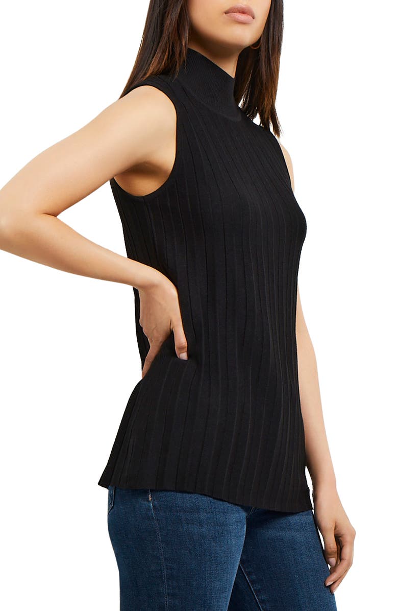 Misook Sleeveless Rib Sweater, Alternate, color, 