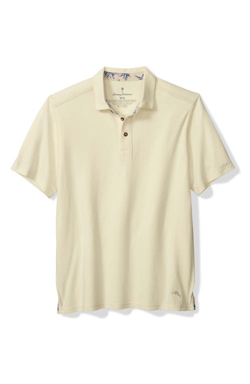 Tommy Bahama Harbor Isles Polo In Coconut Cream