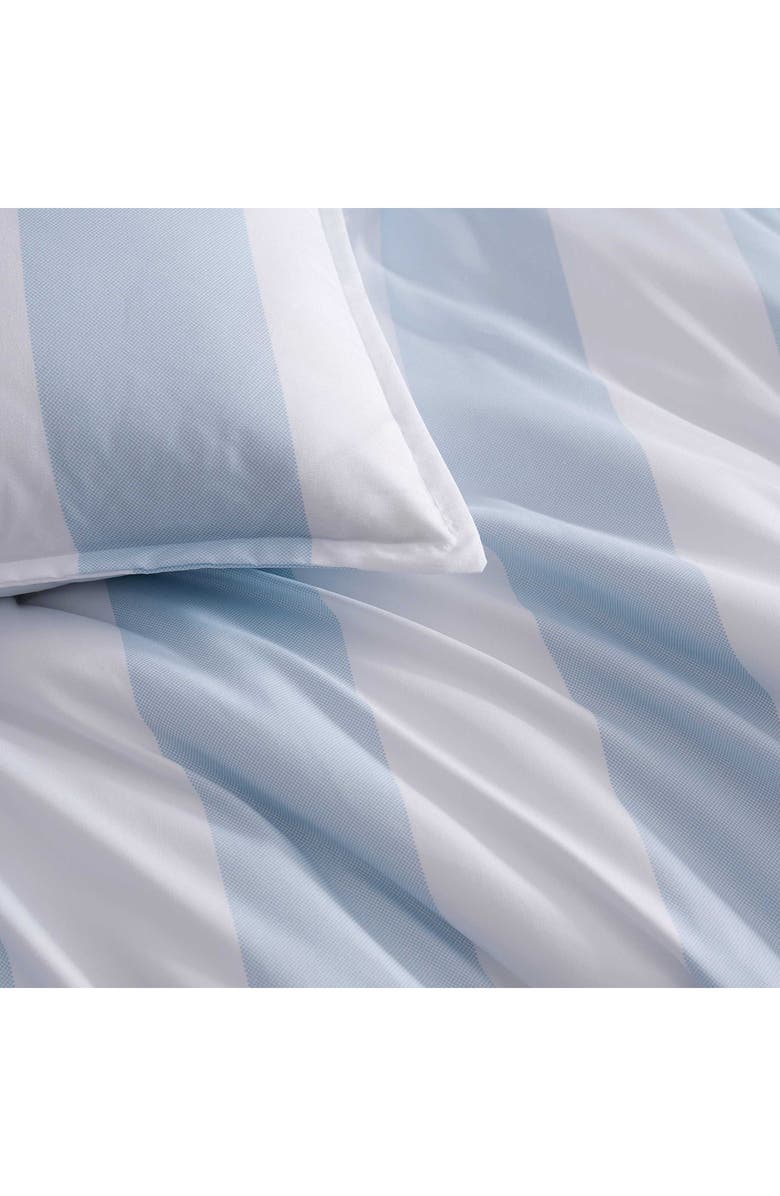 Tommy Hilfiger Berkely Stripe Comforter & Shams Set, Alternate, color, White/ Boathouse Blue