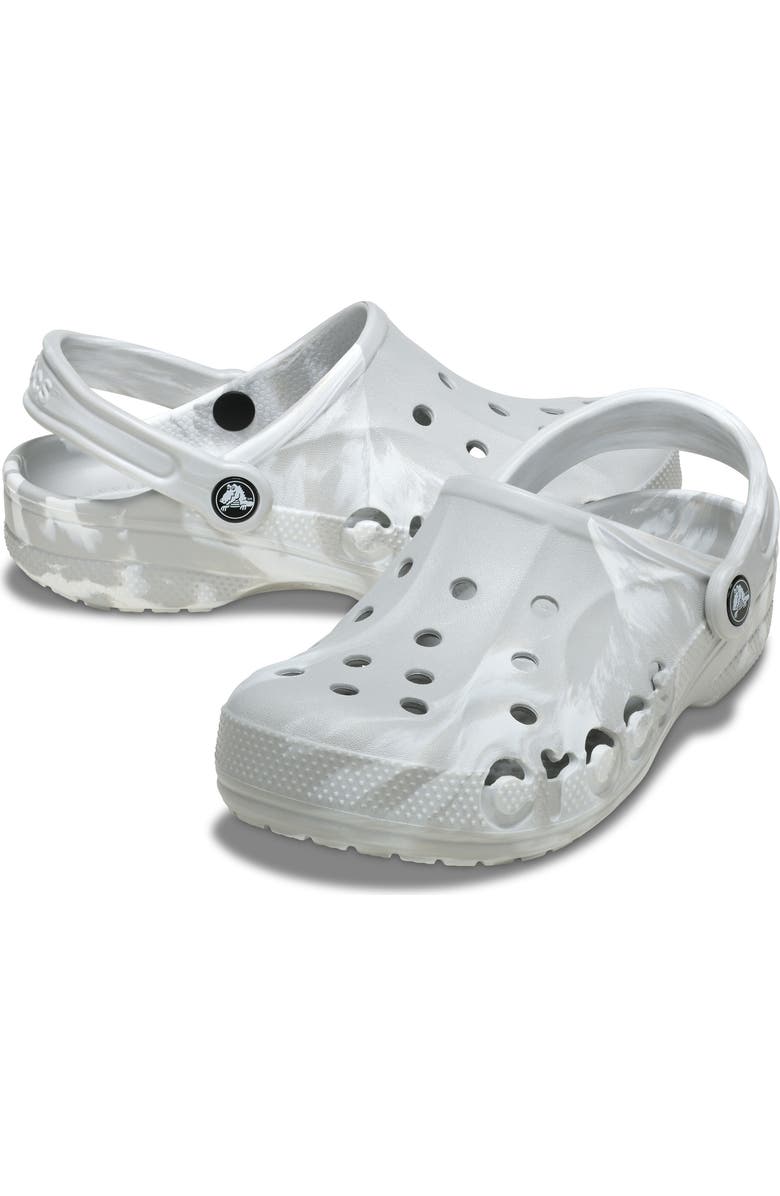CROCS Gender Inclusive Baya Marbled Clog, Alternate, color, Atmosphere Multi