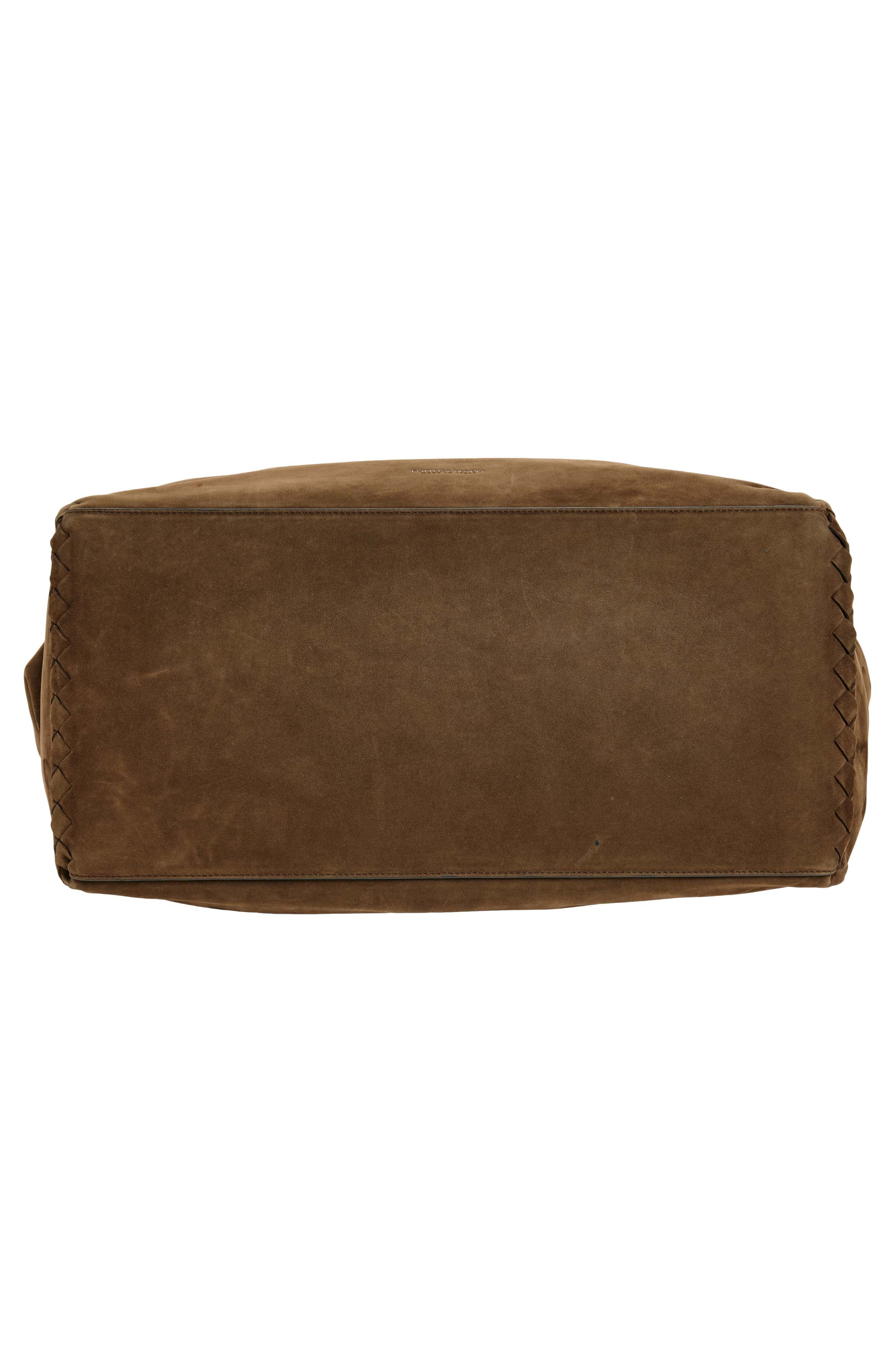 Bottega Veneta Large Zipped Cabat Nubuck Leather Tote, Alternate, color, 