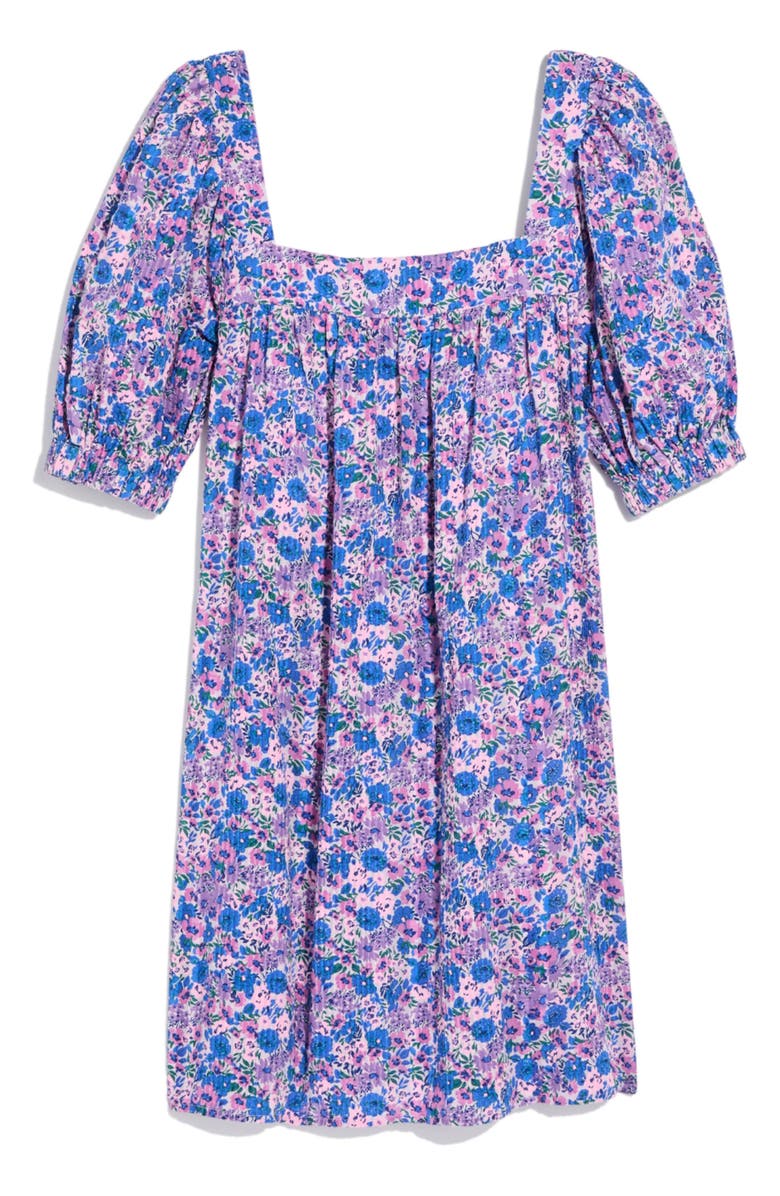 vineyard vines Puff Sleeve Seersucker Dress, Alternate, color, Helen Floral Sm