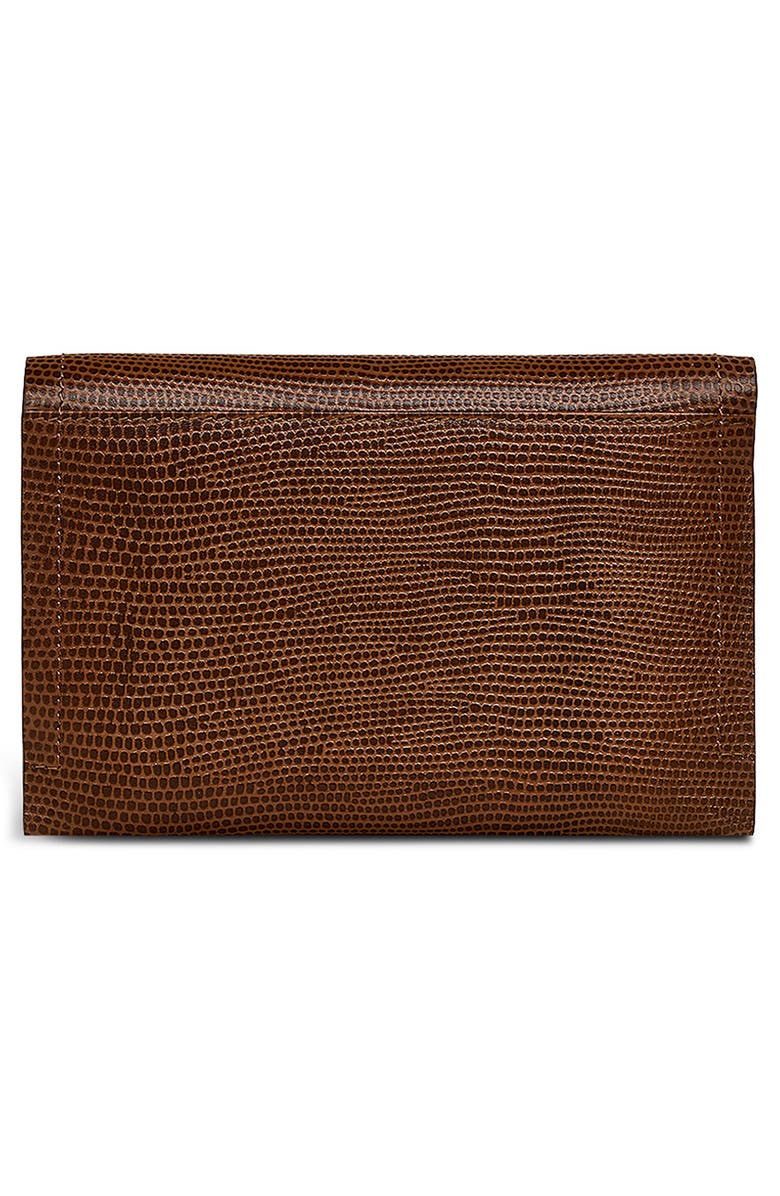 Radley Oak Street Lizard Embossed Leather Wallet, Alternate, color,