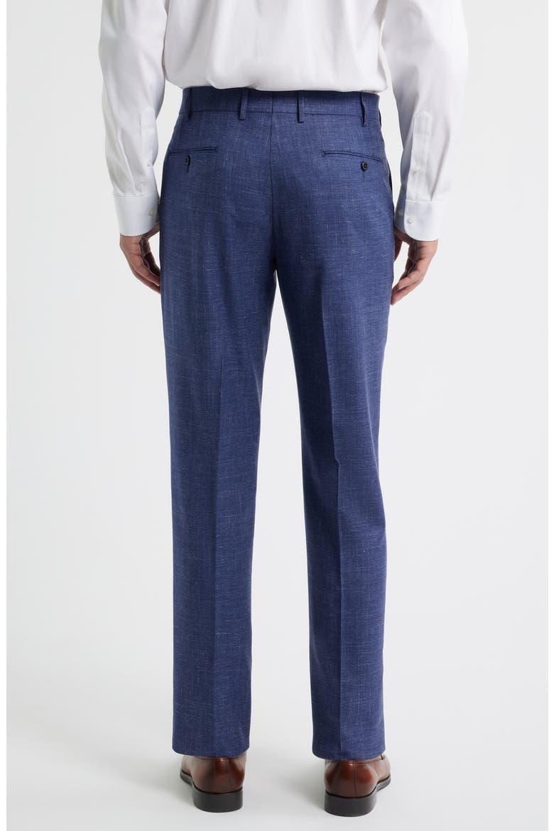 Parker Stretch Wool Trousers, Alternate, color, BLUE