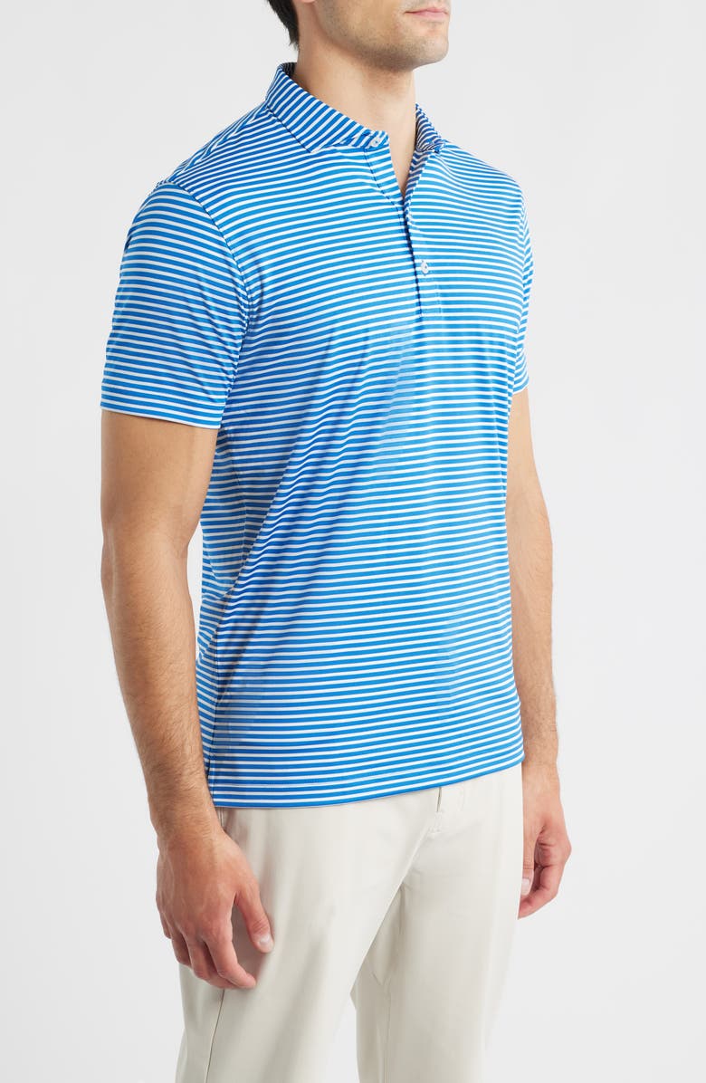 johnnie-O Rex Stripe Performance Jersey Polo, Alternate, color,