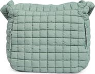 URBAN EXPRESSIONS HANDBAGS Oversize Square Quilt Nylon Hobo Bag