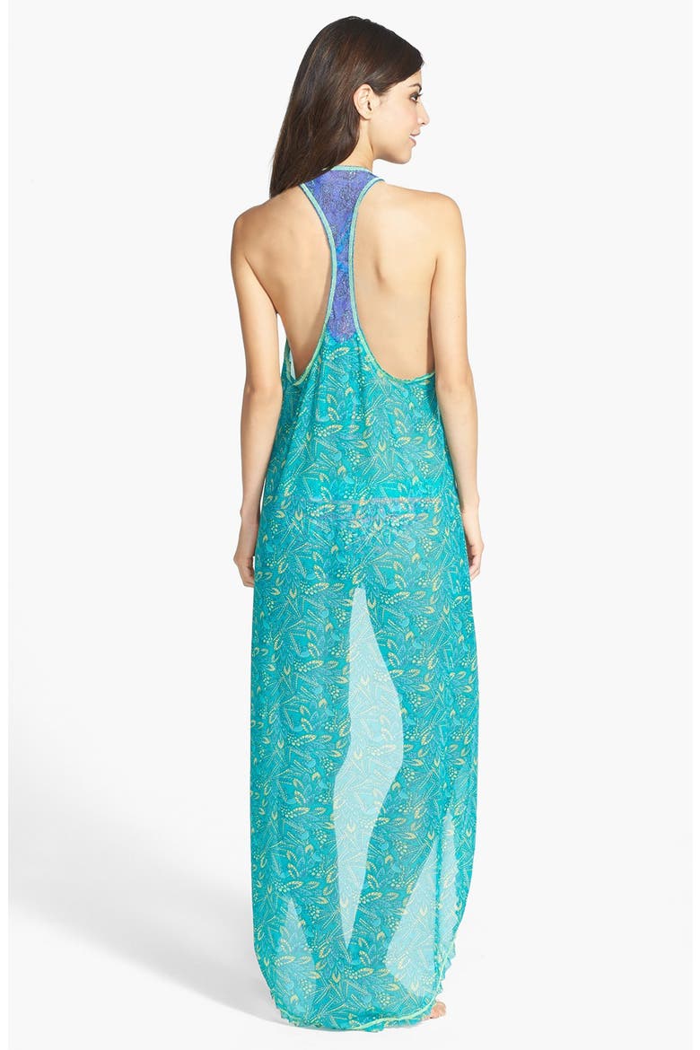 'Darling Sparrow' High/Low Cover-Up Dress (Nordstrom Exclusive), Alternate, color, MULTIDNU