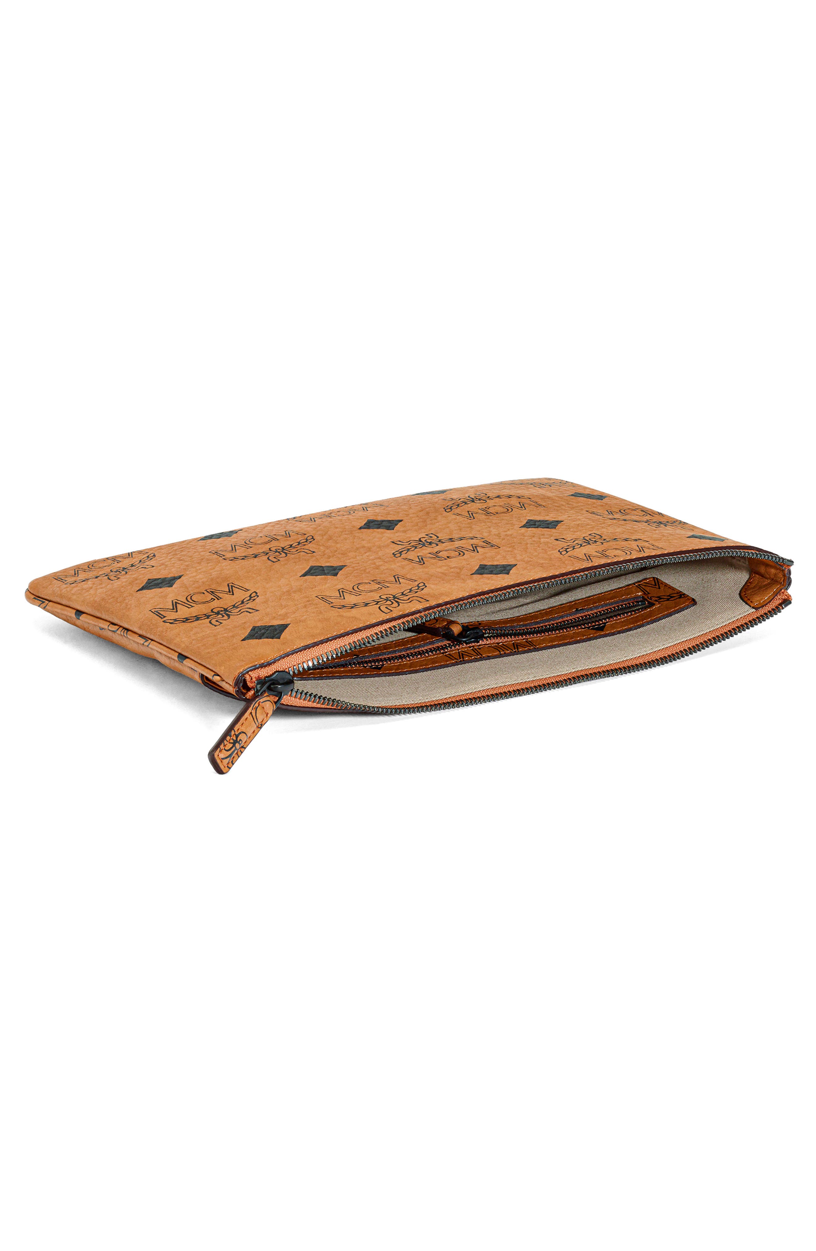 MCM Medium Aren Visetos Coated Canvas Crossbody Bag, Alternate, color, 