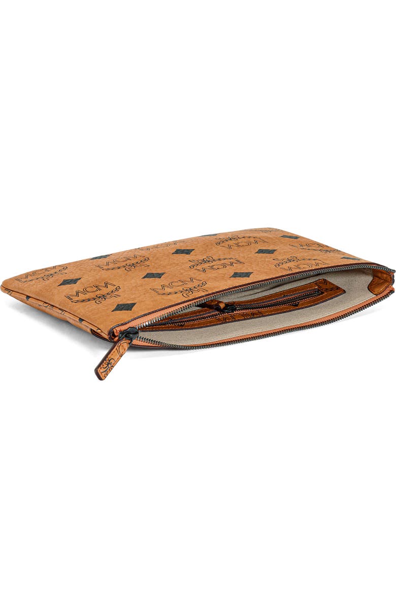 MCM Medium Aren Visetos Coated Canvas Crossbody Bag, Alternate, color,