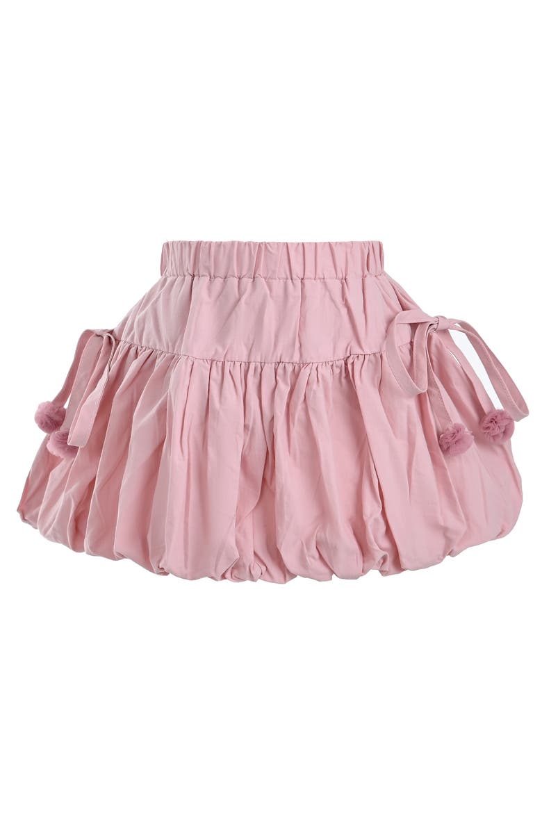 Pom-Pom Skirt Set, Alternate, color, Pink