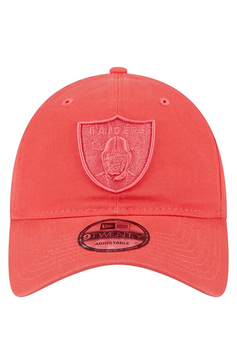 New Era Men's New Era Red Las Vegas Raiders Core Classic 2.0 Brights 9TWENTY Adjustable Hat, Alternate, color, Red