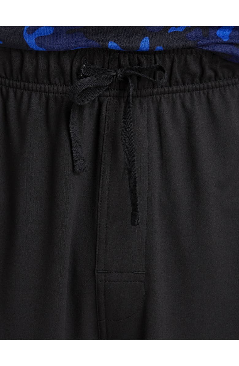 Harbor Bay by DXL Knit Open-Hem Pants, Alternate, color, Black