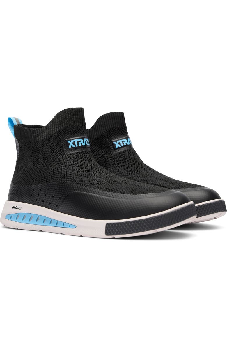 XTRATUF Ankle Deck Sport DriftTech Boot, Alternate, color, Black