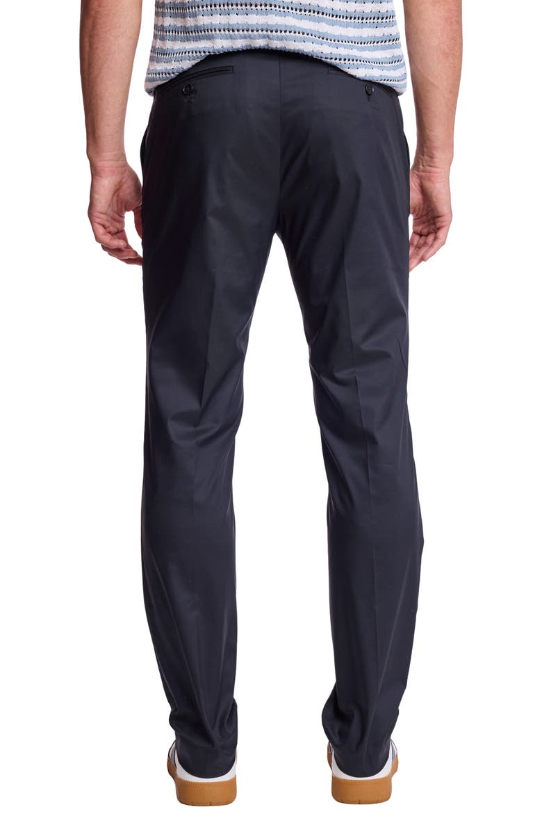 PAISLEY & GRAY Downing Slim Fit Dress Pants, Alternate, color, Black Tech