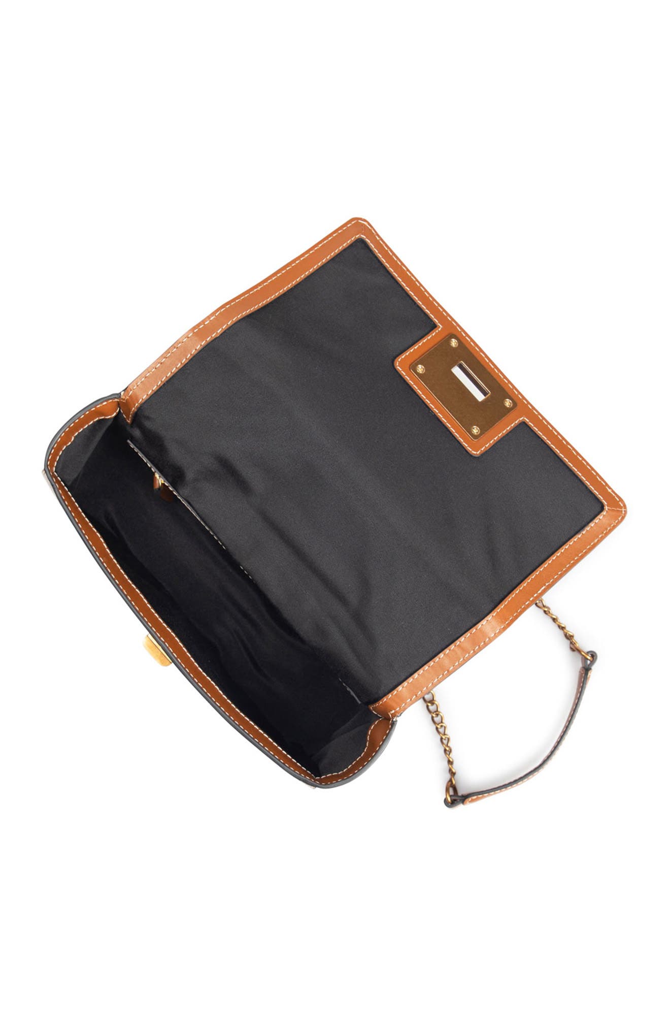 Sophia Leather Crossbody Bag, Alternate, color, LUGGAGE
