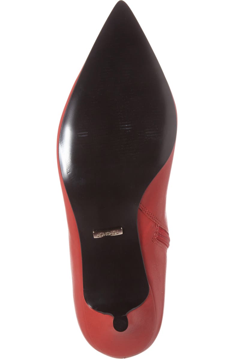 Topshop Malbec Sock Bootie, Alternate, color,