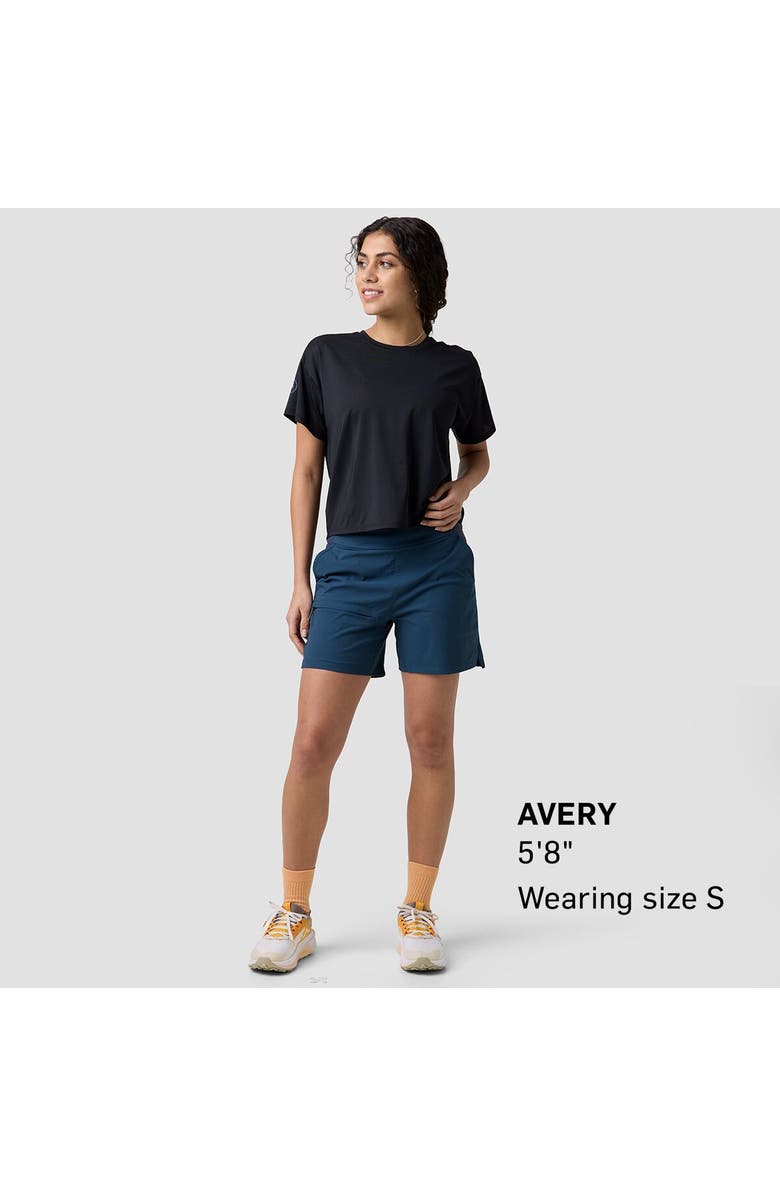 Backcountry Wasatch Adventure Run T-Shirt - Women's, Alternate, color, Black