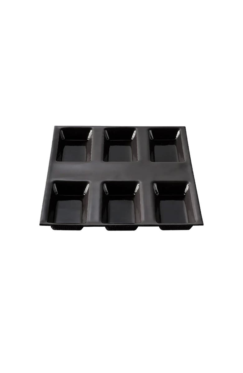 Silpat Flexipan 6 Financiers Mold, Main, color, Black