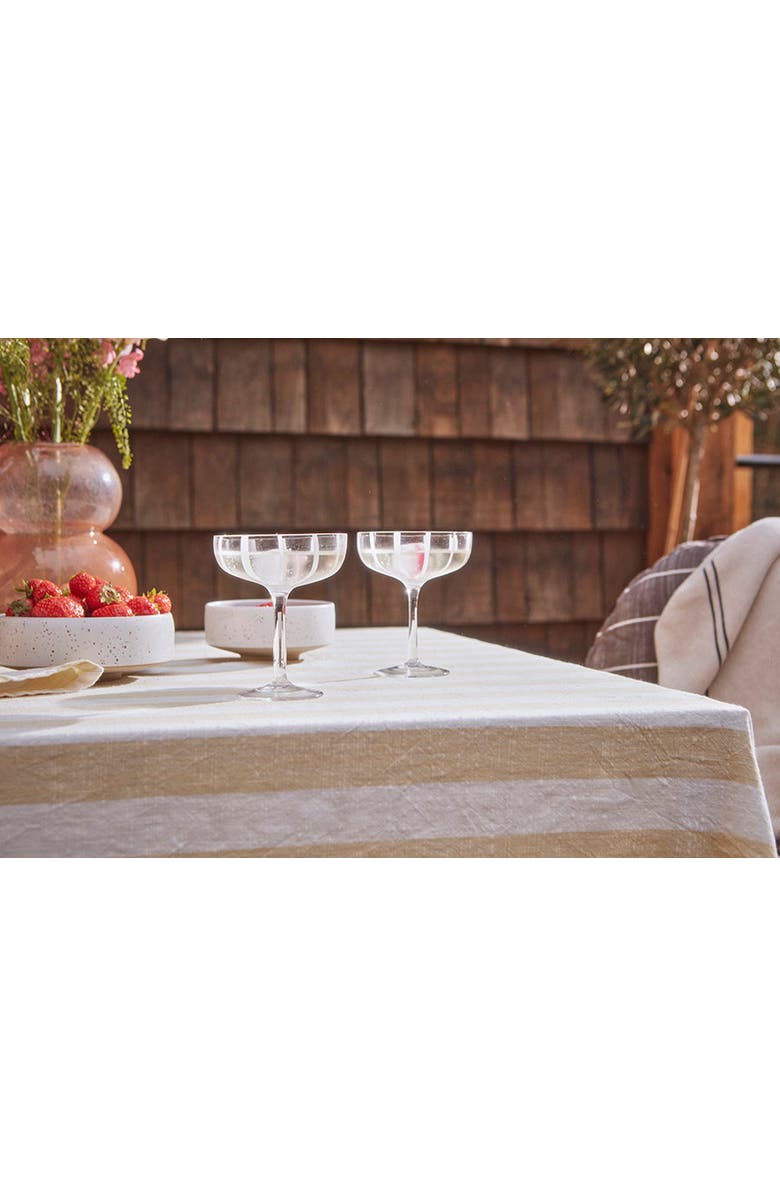 OYOY Mizu Coupe Glass, Alternate, color, Clear