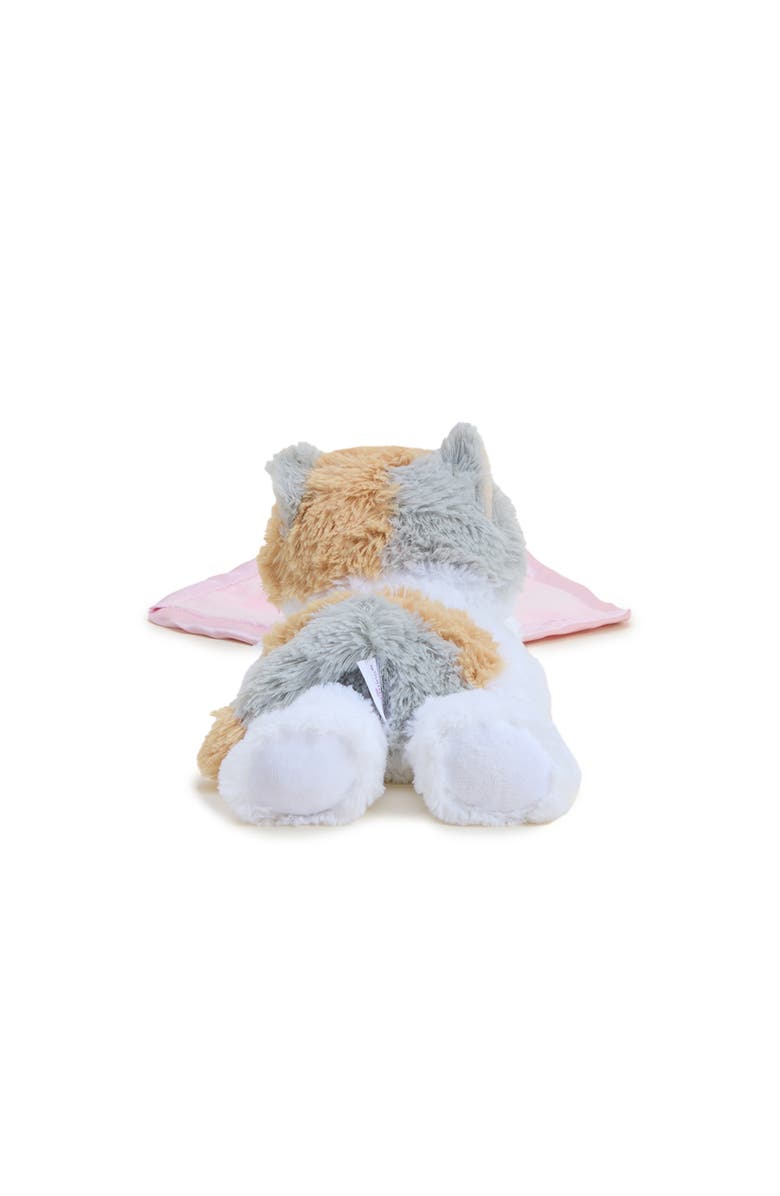 Warmies Calico Cat Blanket Plush Toy, Alternate, color, White