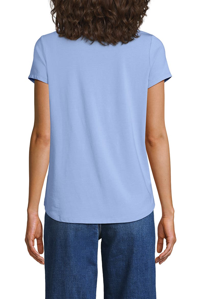 Lightweight Jersey T-shirt, Alternate, color, Light Sea Blue