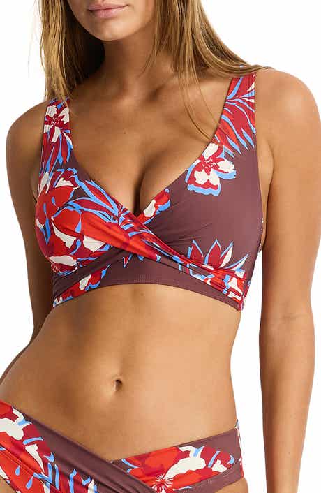 Cross Front Multifit Bikini Top