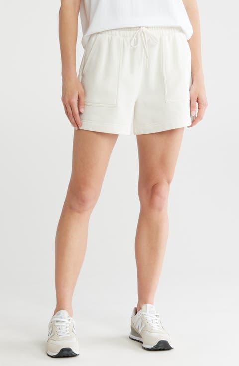 Feather Fleece Pull-On Shorts