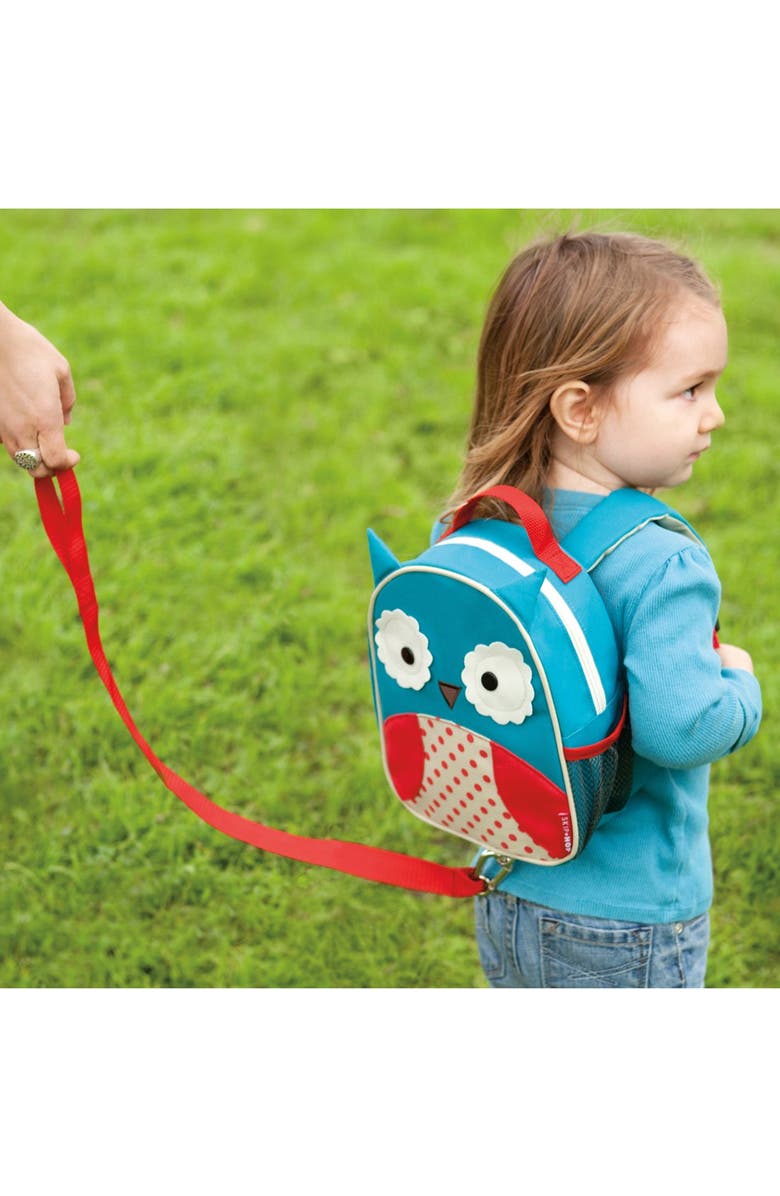 Skip Hop Monkey Zoo Safety Harness Backpack, Alternate, color,